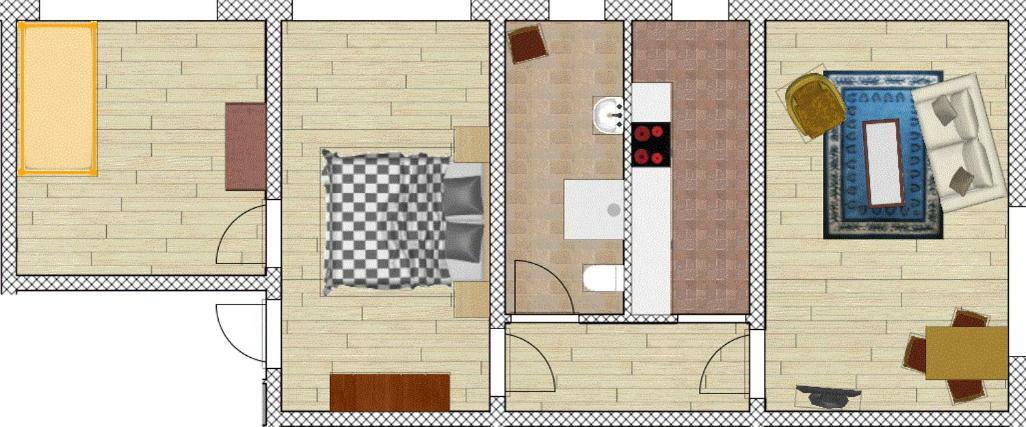 Apartment 1 Oder 2 威克奥夫弗尔 外观 照片